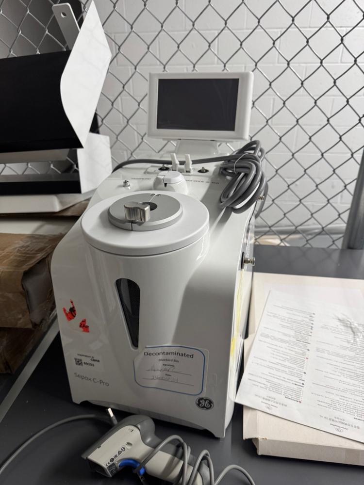 GE Sepax C-Pro Automated DNA Extraction System with Touchscreen Interface
