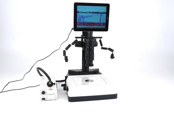 Leica Z6 Apo Stereo Zoom Microscope with VisiCam TC10 Video Camera and MDG35-cover