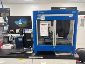 Caliper Zephyr Automated 96-Channel Liquid Handler for High-Throughput Sample Processing, 2 of 9