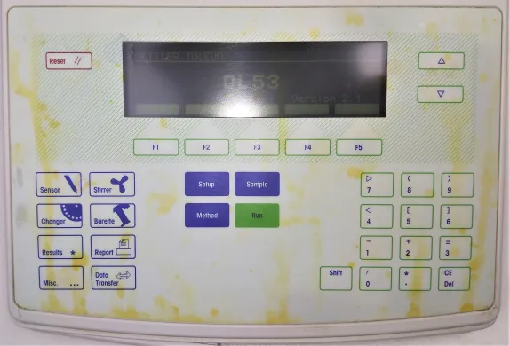 Mettler Toledo DL53 Microprocessor-Controlled General-Purpose Analytical Titrator