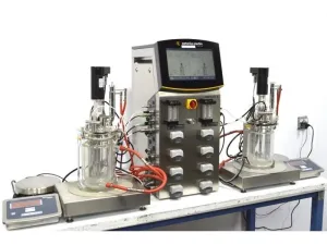Sartorius Biostat B Dual Control Jacketed Autoclavable Bioreactor System for Microbial Cultures, 2L Vessels, 3 of 48