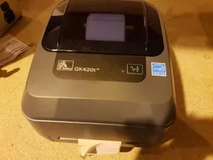 Zebra GK420t Monochrome Label Printer, 3 of 7