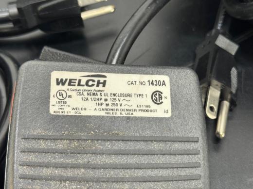 Welch Vacuum Pump Foot Pedal Model 1430A for Hands-Free Operation-cover