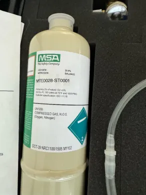 MSA Compressed Gas Cylinder for Laboratory and Industrial Gas Storage