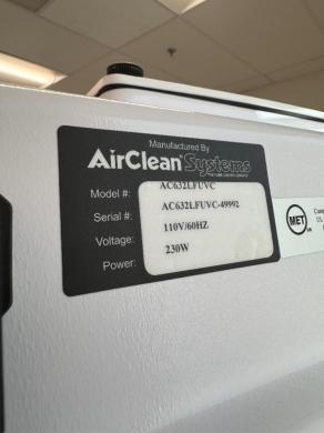 AirClean AC632LFUVC PCR Workstation with UV Contamination Control-cover