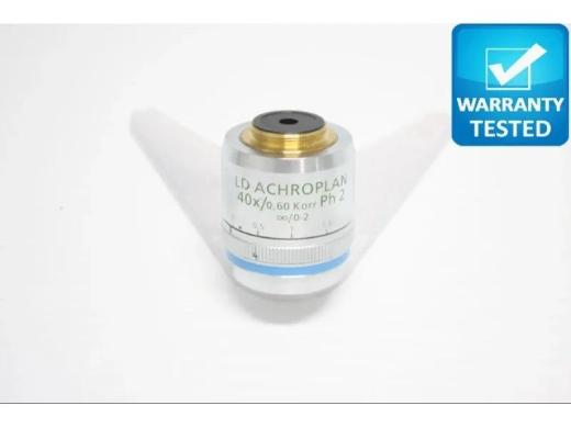 ZEISS LD ACHROPLAN 40x/0.60 Korr Ph2 Microscope Objective Lens-cover
