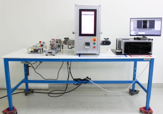 MesaBiotech Custom Accula Cartridge Manufacturing Workstation with Vision System and Automation Test Kit-cover