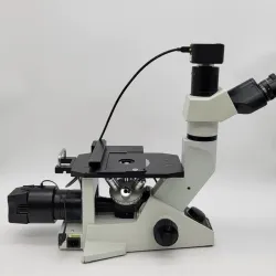 Olympus GX41 Metallurgical Inverted Microscope with Trinocular Head and Digital Camera Adapter, 5 of 5