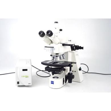 Zeiss Axioplan 2 Imaging Fluorescence Phasecontrast DIC Microscope 5 10 20 40 100x-cover