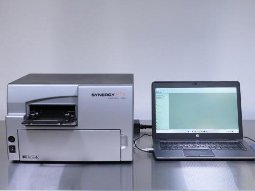 BioTek Synergy HTX S1A Absorbance Microplate Reader with UV-Vis Monochromator-cover