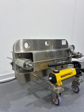 Millipore MPODPILOT High-Pressure Stainless Steel Filter Holder with Hydraulic Pump-cover