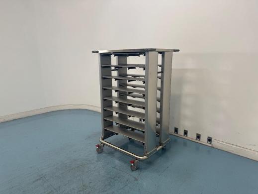 Innovive 48 Cage Double Sided Stainless Steel Mobile Mouse Rack-cover