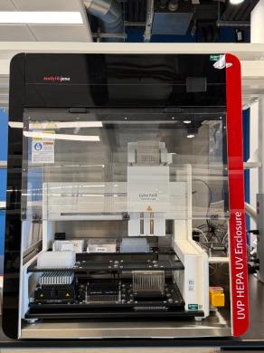 Analytik Jena CyBio FeliX UVP HEPA Automated Liquid Handling System with HEPA UV Enclosure-cover