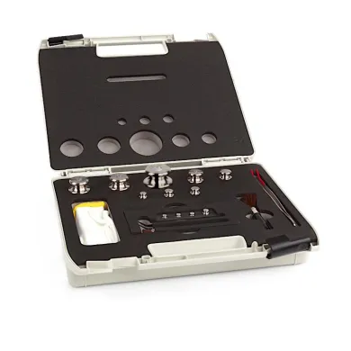 Radwag F1 Mass Standard - Knob Weights With Adjustment Chamber, Set (1 g - 2 kg), Plastic Box