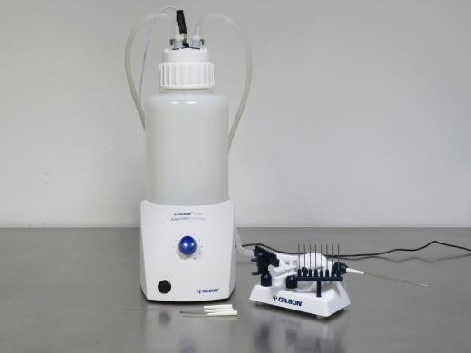 Gilson Safe Aspiration Station - Motorized Vacuum Unit for ELISA and Cell Culture-cover