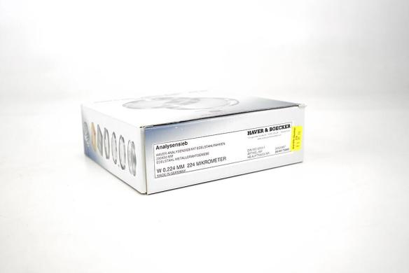 Haver & Boecker Analytical Test Sieve 200 x 32 mm, 0.224 mm Aperture, 224 Micrometers, 00520887 Retsch-cover