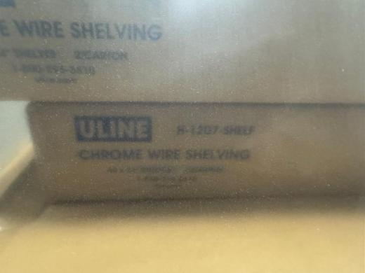 ULINE Wire Shelving Components for Laboratory Storage Systems H-1207-SHELF & H-2085-DOOR-cover