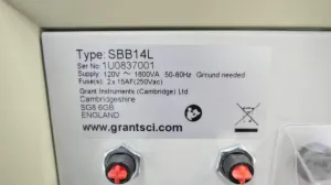 Grant SBB14 Laboratory Boiling Water Bath with 14-Liter Capacity, 11 of 11