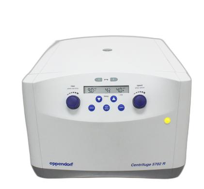 Eppendorf 5702R Refrigerated Benchtop Centrifuge with FastTemp Cooling, 100–4400 rpm-cover
