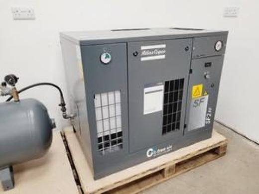 Atlas Copco SF2FF Air Compressor & Air Cylinder-cover