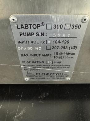 Teknoflow LABTOP 350 Integrated Peristaltic Pump System with Digital Control-cover