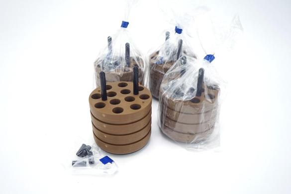 Thermo Multifuge 75008137 15 mL Conical Tube Adapter Set of 4 for TTH-750 and TX-750-cover