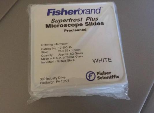 Fisher Scientific Superfrost/Plus-cover