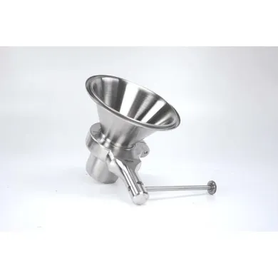 Müller Funnel Type 60 250mm 60° NW100 1.4404 Stainless Steel