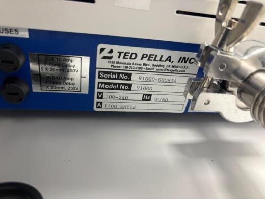 Pelco EasiGlow Model 91000 Plasma Discharge Cleaning System with Vacuum Pump-cover