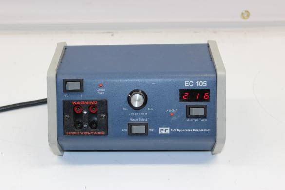 E-C Apparatus Corporation EC 105 Electrophoresis Power Supply 20-250V with LED Display-cover