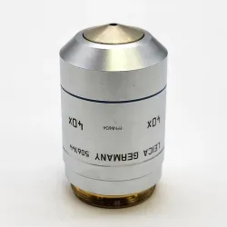 Leica HCX PL Fluotar 40x ∞/0.17/D Microscope Objective, Article No. 506144, 2 of 2