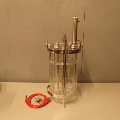 Sartorius Stedim 10L Jacketed Double Wall Glass Bioreactor Fermenter Vessel for Bioprocessing-cover