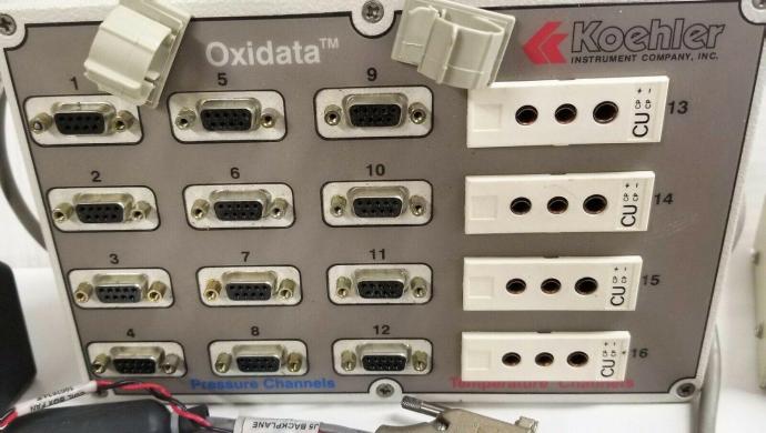 Koehler K10505-XP Oxidata 4-Unit Pressure Measurement System for Fuels Oxidation-cover