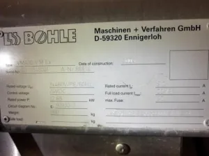 Bohle Vagumator VMA10V High Shear Single-Pot Granulator, 2 of 2