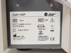 Beckman CyAn ADP Flow Cytometer with DAKO Sheath Management System, 12 of 25