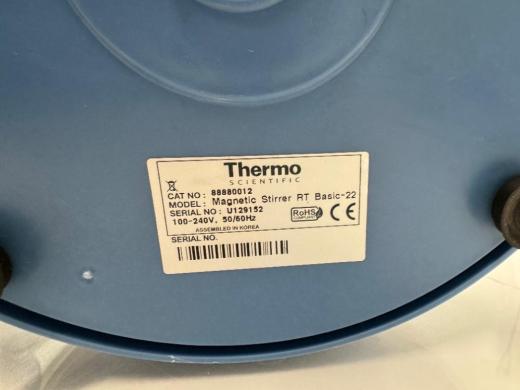 Thermo RT Basic-22 Magnetic Stirrer with Manual Speed Control for Laboratory Mixing-cover