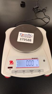 OHAUS Navigator Digital Analytical Balance with Stainless Steel Platform-cover