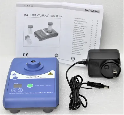 Ion Torrent Ultra-Turrax Tube Drive 1100 RPM Lab Homogenizer for Sample Preparation