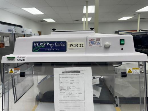 Mystaire MY-PCR32 PCR Prep Station with UV Light and HEPA Filtration-cover