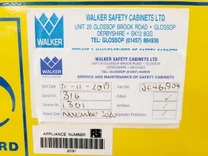 Walker WALKCLII Class II Microbiological Safety Cabinet for Sterile Containment, 10 of 12