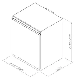 Chemisafe LITHIUMSAFE 60UB Safety Cabinet, 2 of 4