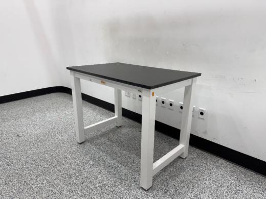 Fisher Scientific 4-Foot Laboratory Workbench with Durable Black Surface-cover