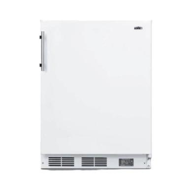 Summit BKRF661BIADA 24" Wide ADA-Compliant Built-in Undercounter Refrigerator-Freezer-cover