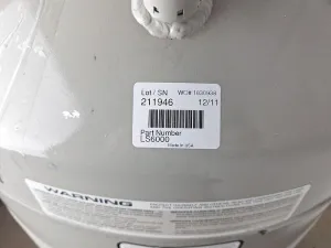 Taylor-Wharton LS6000 Liquid Nitrogen Cryogenic Vessel, 5 of 5