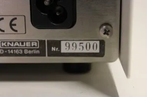 Knauer Smartline 5000 HPLC System with UV Detector 2600, Pump 1000, Jetstream 2 Plus Thermostat, and Spark Triathlon 900 Autosampler, 4 of 12