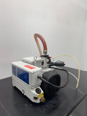 Oerlikon Leybold SV40BIFC Single-Stage Rotary Vane Vacuum Pump with Integrated Oil Management
