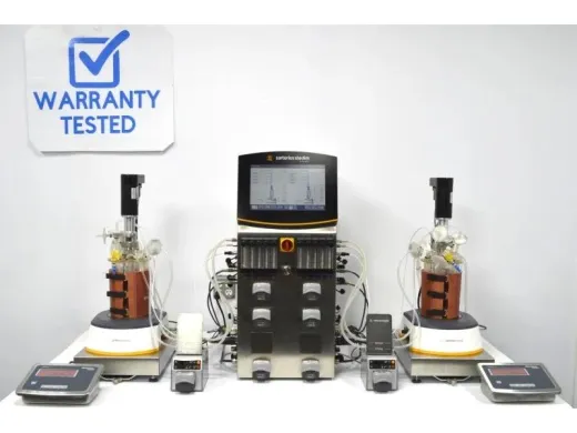 Sartorius Biostat B Benchtop Twin Bioreactor System for Single-Use Univessel Cell Culture