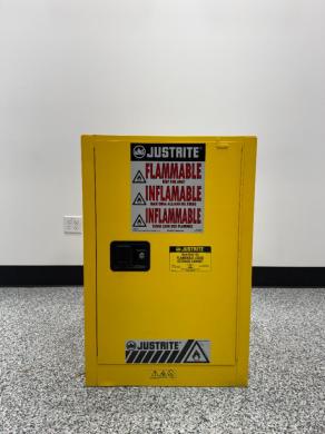 Justrite Sure-Grip EX 12 Gallon Flammable Liquid Storage Cabinet-cover