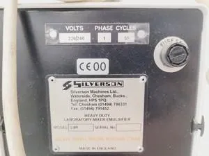Silverson L4R High Shear Homogenizer Lab Mixer, 3 of 9