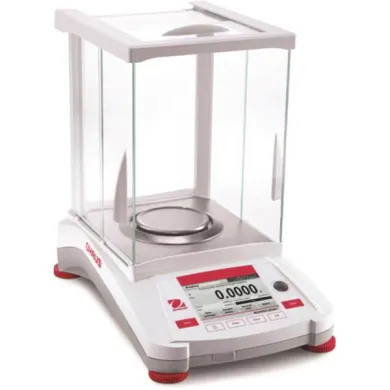Ohaus AX124 Adventurer Analytical Balance with 0.1 mg Readability